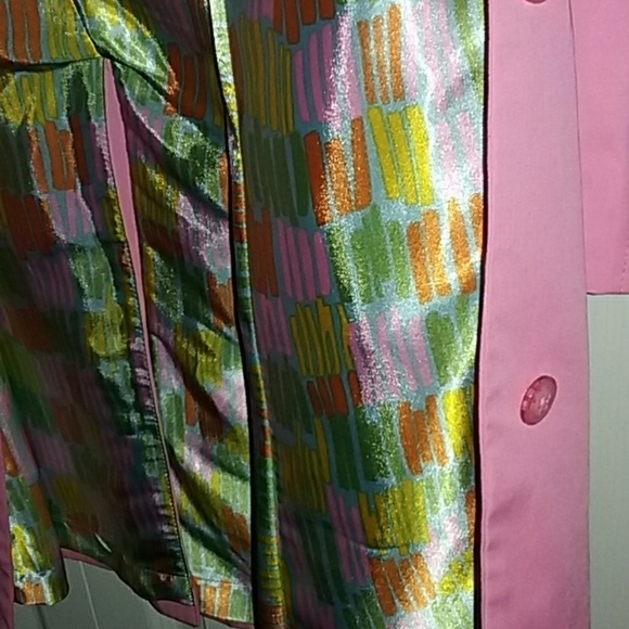 Jones New York pink trench coat - Picture 3 of 7